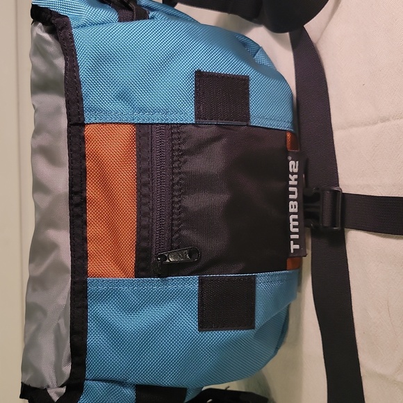 Timbuk2 Messenger Mini Turquoise & Orange EUC - Picture 2 of 4